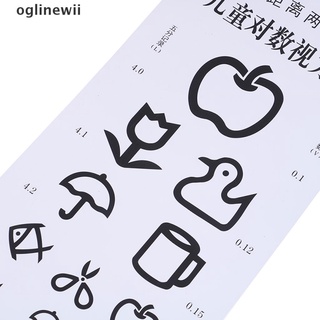 Oglinewii Wallmounted Waterproof Eye Chart Testing Cahrt Visual Testing Chart for Hospital CL (1)