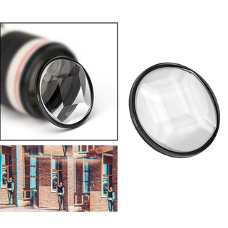 cámara efectos especiales lente accesorios filtro de vidrio prisma 77mm profesional