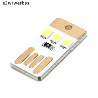 *baipestonwe* 5pcs lámpara de noche mini tarjeta de bolsillo usb de alimentación led 5v luz para ordenador portátil venta caliente