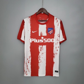 Men's Shirt 21/22 Atletico Madrid home（AAA.1:1 copy）#H