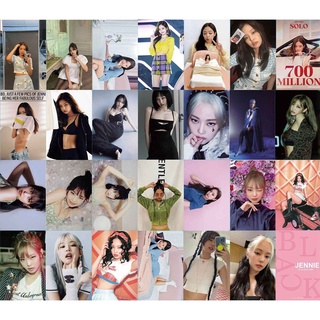 55 Unids/Set Kpop BLACKPINK Lomo Card Lisa Jennie Rose Jisoo Postal Photocards Fans Regalo (8)
