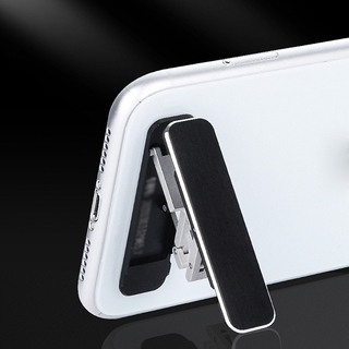 Mini Soporte Universal Autoadhesivo De Aluminio Plegable Para Teléfono De Escritorio/Portátil/Tableta De Móvil/Mesa Celular Compatible Con iPhone Y Android (1)