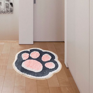 Alfombra de baño gruesa suave absorbente alfombra de baño alfombra de felpa (6)