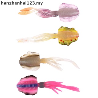[Hanzhenhai123] señuelo suave de pesca de Calamar luminoso/señuelo de Calamar/señuelos de pesca/señuelos de pulpo/cebo Calamar/Jigging