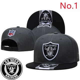 20 estilo NFL Oakland Raiders sombrero ajustable gorra plana ajustable gorra de béisbol