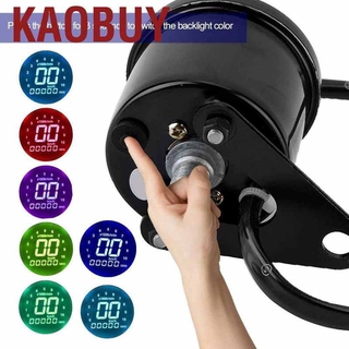 Kaobuy velocímetro Digital LCD Universal para motocicleta tacómetro medidor de aleación (4)