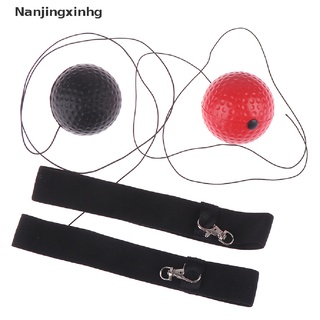 [Nanjingxinhg] Gym Boxing Fight Ball with Head Band for Reflex Speed Boxer Training Punch [HOT]