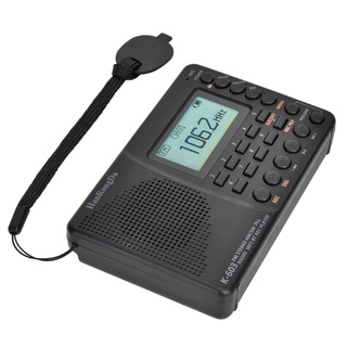 Bluetooth Digital Radio AM FM SW Full Band REC Recorder for Senior Computer