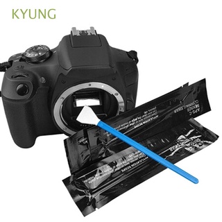 kyung herramienta de limpieza de cámara kit de limpieza de lente dslr cepillo de limpieza sensor hisopos cmos sensor cámara digital sin polvo ccd sensor duradero aps-c sensores limpiador hisopo