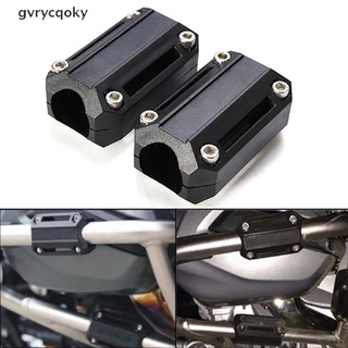 [gvry] 4x 25 mm motocicleta motor protección protector parachoques decoración bloque barra de choque