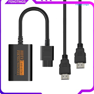 [FT] 1080P Adaptador compatible Con HDMI Cable De Alta Claridad Para Consola Nintendo 64/SNES/NGC Gamecube