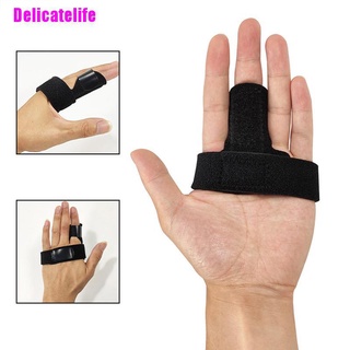 [Delicatelife] Abrazadera ajustable para dedo, férula, gatillo, soporte de dedo, fractura, alivio del dolor