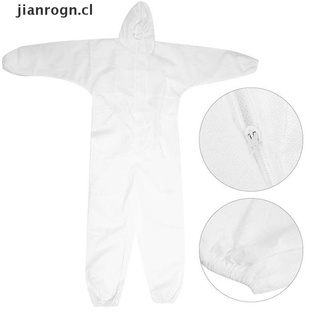 【jianrogn】 Hazmat Suit Anti-Virus Protection Clothing Safety Coverall Disposable Washable [CL]