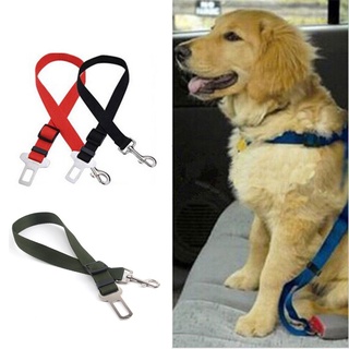 Adjustable Dog Pet Car Travel Vehicle Seat Safety Belt Clip Harness LeashBlack (8)