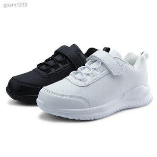 Starmerx niños blanco escuela zapatillas negro uniforme zapatos (1)