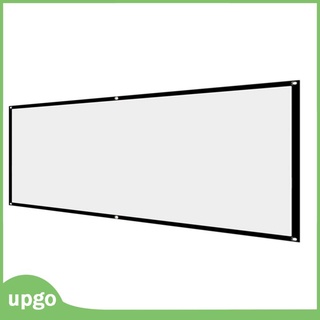 [upgo] Proyector plegable De pantalla De 160 pulgadas/plegable Para cine en casa/oficina (1)