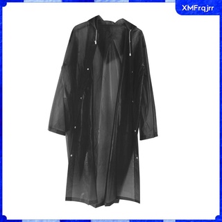 Unisex Raincoat Rain Coats Poncho with Hood Adult Running Walking Rainwear (7)