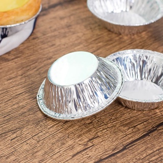 Molde De huevo Para hacer pasteles/pastel De huevo plateado/pudín De aluminio hoja De aluminio (7)