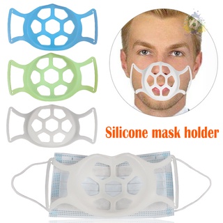 Flash Face Cover soporte de soporte transpirable Anti-stuffy soporte de silicona de grado alimenticio cubierta de la boca soporte interior soporte Stente