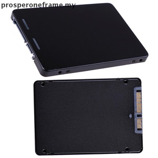 Prosperoneframe: Metal mSATA SSD a 2,5" SATA caja convertidor tarjeta SSD caso herramienta [MY]