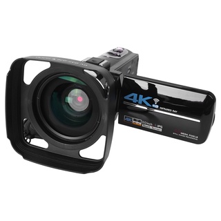48 megapíxeles 4k cámara digital de alta definición wifidv con mango estabilizador micrófono capucha gran angular lente