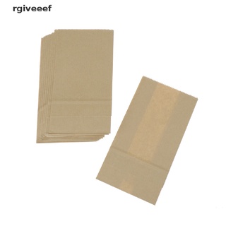 rgiveeef 10 bolsas de papel kraft vintage marrón regalo comida pan caramelo fiesta bolsas cl