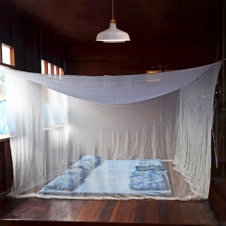 [threegoodstonesgen] mosquitera mosquitera malla colgante cama doble compacta ligera camping