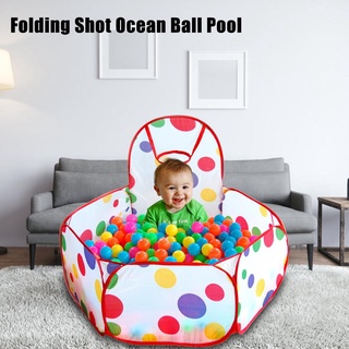 bebé niños niños al aire libre interior jugar casa tienda piscina+25pcs océano bolas