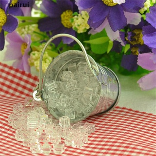 (hotsale) casa de muñecas miniatura cubo de hielo cubo 1:12 escala de hadas decoración de la cocina del hogar {bigsale}