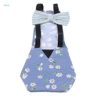 Good Pet Chicken Duck Diaper Washable Poultry Goose Clothes Bowknot Design With Elastic Band