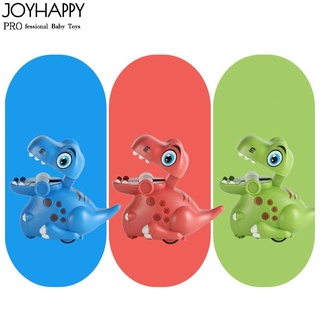 Joy prensado pequeño dinosaurio inercia coche niños de dibujos animados juguetes diapositiva inercia juguete (2)