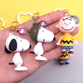 Snoopy llavero con lindo diseño De dibujos animados/regalo De cumpleaños Para niños y niñas