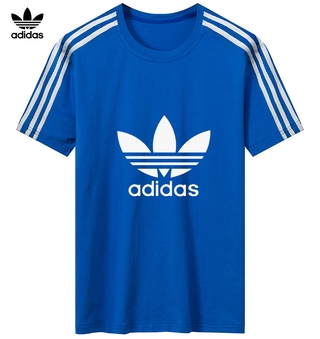 ADIDAS [Talla grande] camiseta deportiva clásica para mujer de alta calidad 95% algodón 2021 manga corta