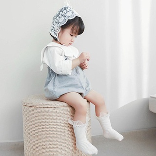 y calcetines de verano antideslizantes versión coreana calcetines de encaje para niños calcetines de princesa