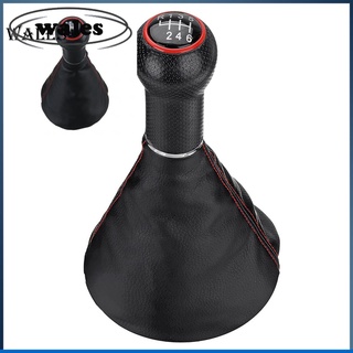 <over> 5/6 Speed Car Gear Shift Knob Boot Gaiter Lever Cover Protector for Polo Golf