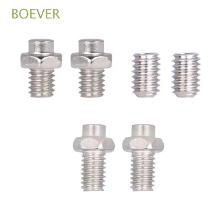 BOEVER M4 Bike Accessories Pin Nail Cycling Bicycle Pedal Studs Bolts for Cycle Pedals 10PCS Steel Anti-ski Bicycle Parts
