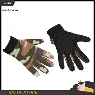 mw- 1 par de guantes antideslizantes para invierno al aire libre, a prueba de viento, montañismo, guantes de ciclismo