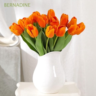 bernadine real touch tulipanes diy planta artificial tulipán guirnalda guirnalda habitación ramo de novia decoración del hogar flores falsas/multicolor (1)