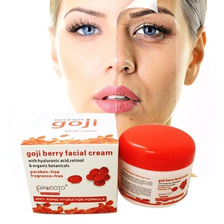 goji berry crema facial y crema de ojos blanqueamiento facial cuidado de la piel anti envejecimiento arrugas