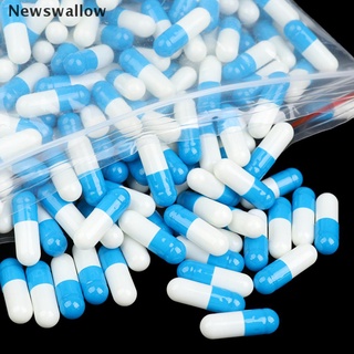 [ns] 1000 pzs cápsulas vacías de gelatina dura tamaño 0# clear kosher gel medicina píldora casos [newswallow]