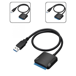 uesuoka.cl SATA Cable to USB 3.0 Convert Cord Adapter for 2.5/3.5inch SSD HDD Hard Drive