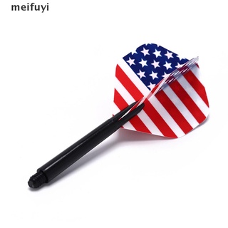 [Meifuyi] 15pcs nylon dart shafts and 15pcs nice pattern darts flights dart accessories CL439