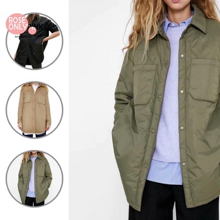[Roseonlypink] Cold Resistant Jacket Coat Buttons Closure Split Hem Jacket Coat Turn-Down Collar Outerwear