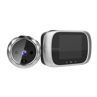 digital visor de puerta mirilla de la puerta de la cámara timbre de 2.8 pulgadas pantalla lcd visión nocturna foto tiro digital de la puerta de monitoreo para la seguridad del hogar (1)