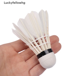 [Luckyfellowhg] 12Pcs/Lot Badminton Duck Feathers Badminton Ball Shuttlecock Sports Accessories [HOT] (5)