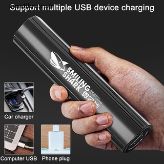 Smbr Linterna LED Recargable USB Impermeable Para Acampar Senderismo Caza Al Aire Libre Mbl