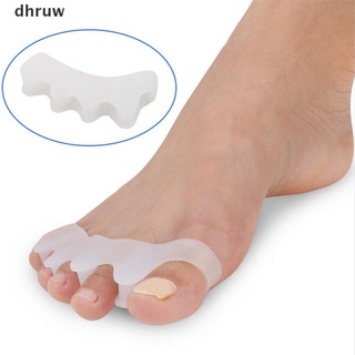 Dhruw 1Pair Gel Toes Separators Orthotics Stretchers Align Correct Overlapping Toes CL