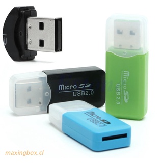 maxin 1PC USB 2.0 Alta Velocidad Micro SD TF T-Flash Lector De Tarjetas De Memoria Adaptador Fr 16G 32G