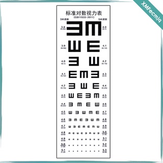 Vintage Eye Test Chart Visual Testing Chart for Hospital Home for Waterproof