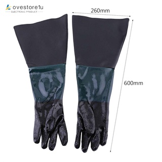 60cm Sandblasting Gloves For Sandblaster Anti-slip Labour Protection Gloves (4)